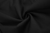 DAXUEN grey wide-leg trousers with asymmetrical button detail