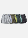 DAXUEN asymmetrical color-blocked skort with integrated shorts