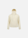 DAXUEN Hooded windbreaker jacket with asymmetrical zipper