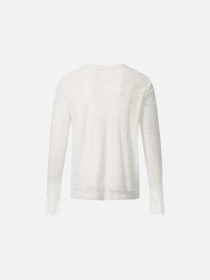 DAXUEN Long-sleeved tee with doberman graphic