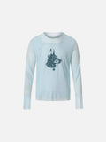 DAXUEN Long-sleeved tee with doberman graphic