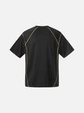 DAXUEN Athletic Energy Graphic T-Shirt with numeral and text graphics
