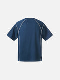 DAXUEN Short-sleeved crew-neck T-shirt with sports jersey style