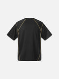 DAXUEN Short-sleeved crew-neck T-shirt with sports jersey style