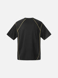 DAXUEN Short-sleeved crew-neck T-shirt with sports jersey style