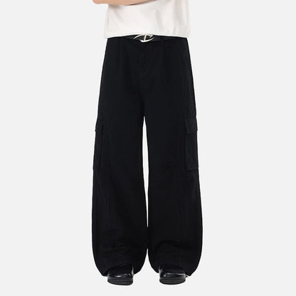 DAXUEN Men's baggy wide-leg cargo pants