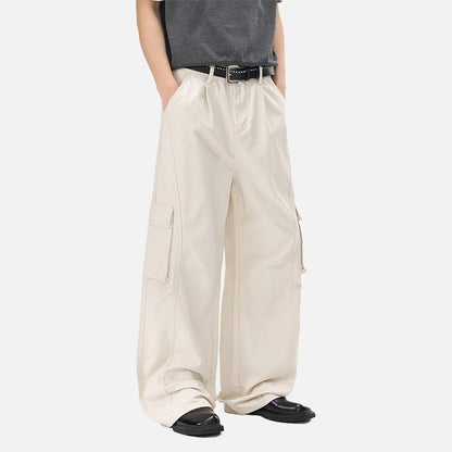 DAXUEN Men's baggy wide-leg cargo pants