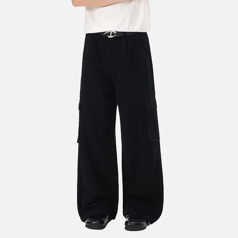 DAXUEN Men's baggy wide-leg cargo pants