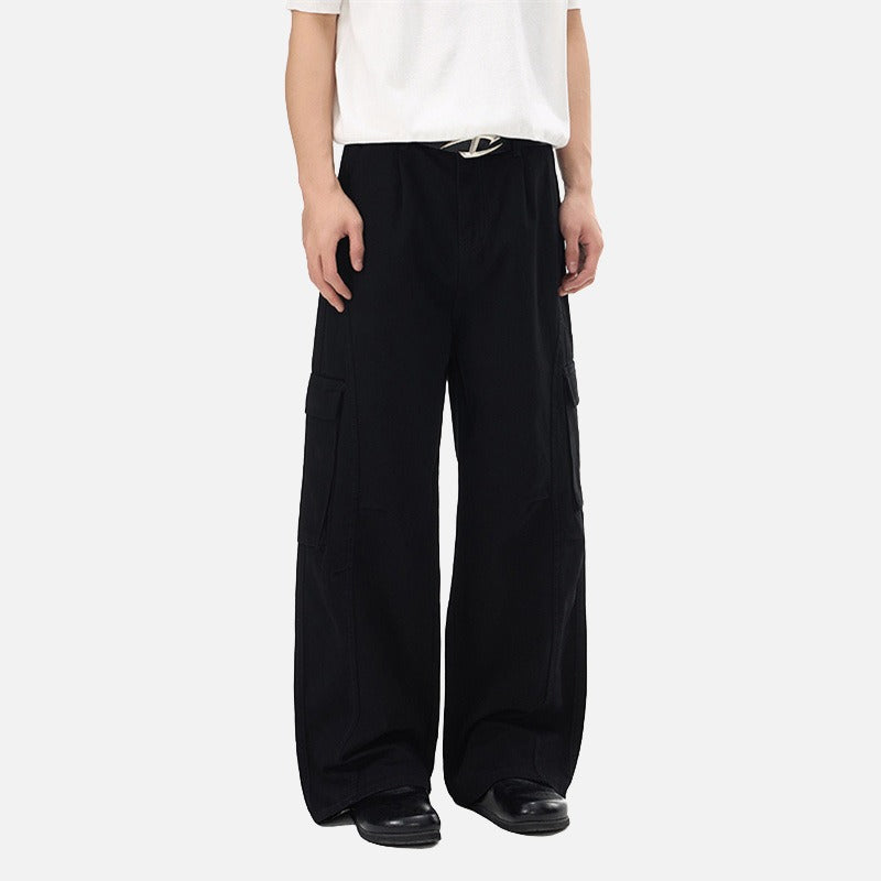 DAXUEN Men's baggy wide-leg cargo pants