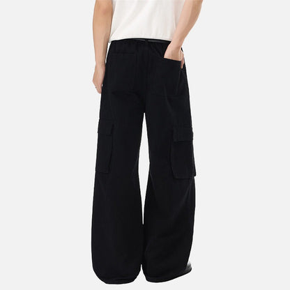 DAXUEN Men's baggy wide-leg cargo pants
