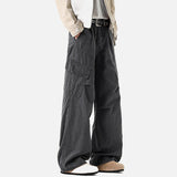 DAXUEN Loose wide-leg cargo pants in solid colors