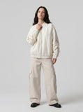 DAXUEN Loose-fitting wide-leg cargo pants — model photo
