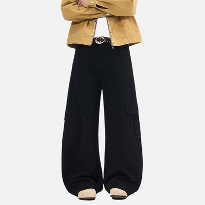 DAXUEN Loose-fitting wide-leg cargo pants