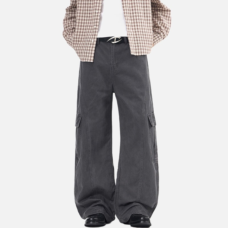 DAXUEN Loose-fitting wide-leg cargo pants