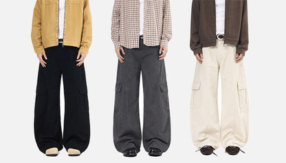 DAXUEN Loose-fitting wide-leg cargo pants