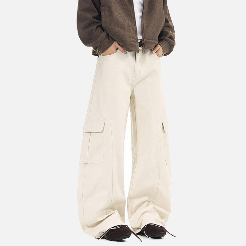 DAXUEN Loose-fitting wide-leg cargo pants
