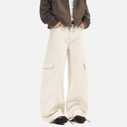 DAXUEN Loose-fitting wide-leg cargo pants