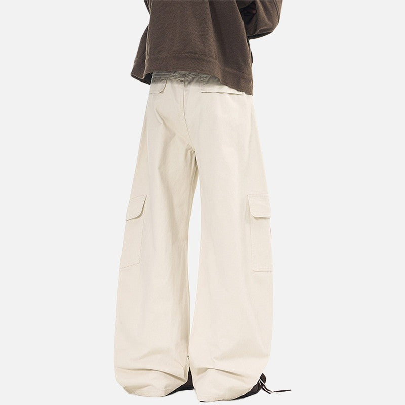 DAXUEN Loose-fitting wide-leg cargo pants