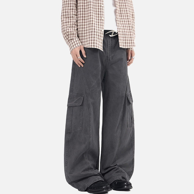 DAXUEN Loose-fitting wide-leg cargo pants
