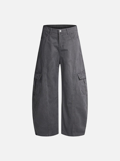 DAXUEN Loose-fitting wide-leg cargo pants