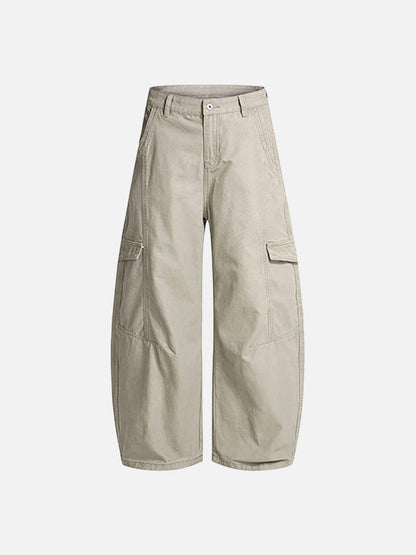 DAXUEN Loose-fitting wide-leg cargo pants
