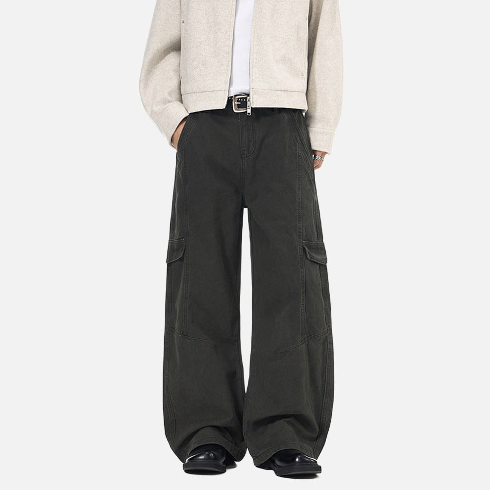 DAXUEN Loose-fitting wide-leg cargo pants