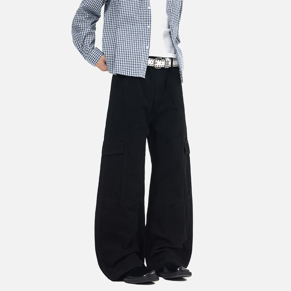 DAXUEN Loose-fitting wide-leg cargo pants