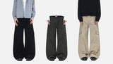 DAXUEN Loose-fitting wide-leg cargo pants