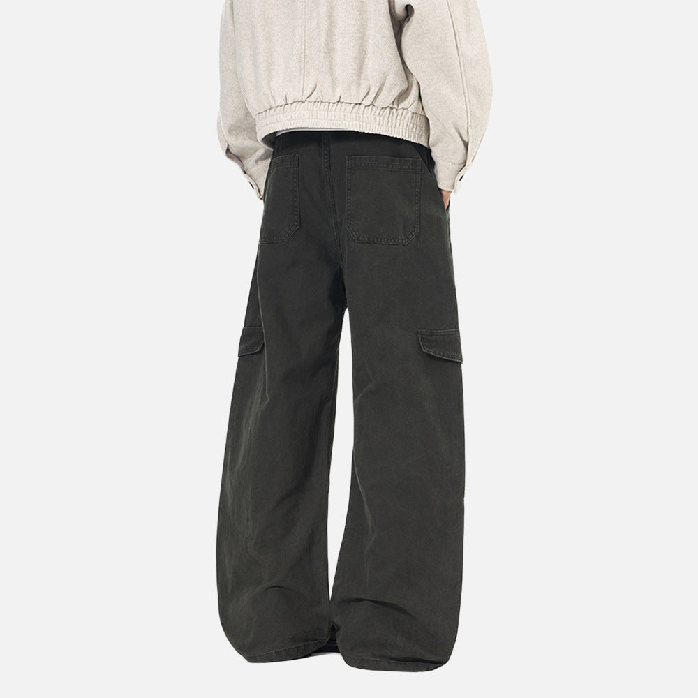 DAXUEN Loose-fitting wide-leg cargo pants