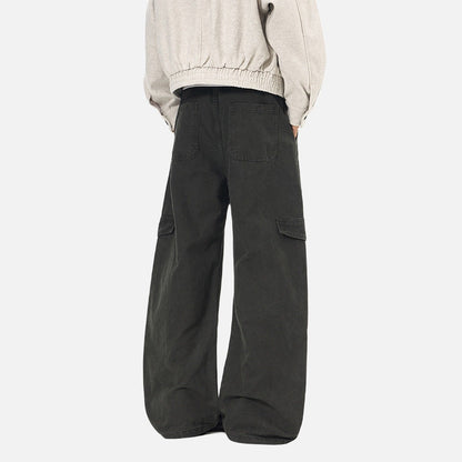DAXUEN Loose-fitting wide-leg cargo pants