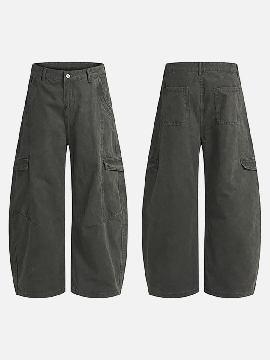 DAXUEN Loose-fitting wide-leg cargo pants