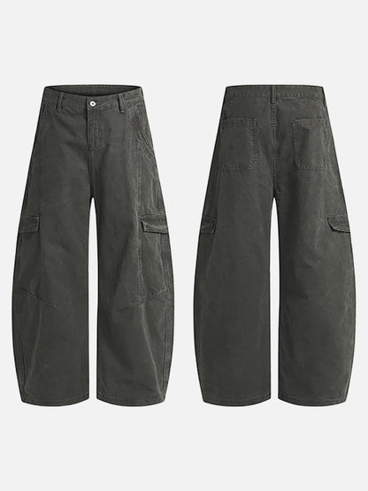 DAXUEN Loose-fitting wide-leg cargo pants