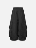 DAXUEN Wide-leg cargo pants with graphic print