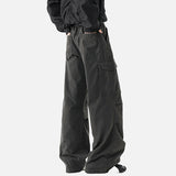 DAXUEN Wide-leg cargo pants with pockets
