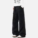 DAXUEN Wide-leg cargo pants with pockets