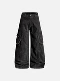 DAXUEN Baggy cargo pants with large pockets and zippers