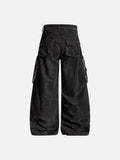 DAXUEN Baggy cargo pants with large pockets and zippers