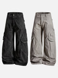 DAXUEN Baggy cargo pants with large pockets and zippers