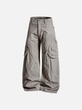 DAXUEN Baggy cargo pants with large pockets and zippers