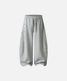 DAXUEN Baggy graphic sweatpants with colorful motifs