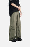 DAXUEN olive green baggy wide-leg casual pants