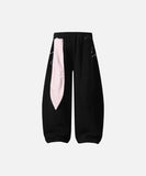 DAXUEN Baggy track pants with star appliqués and elastic waistband