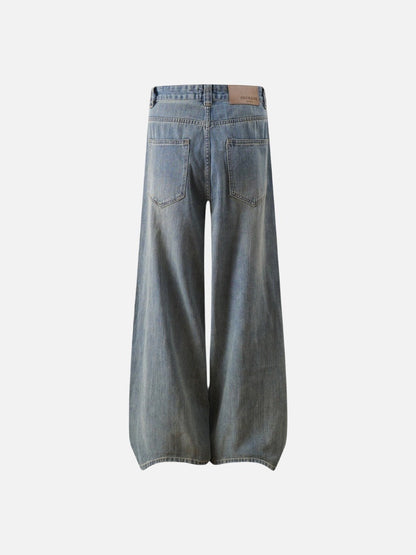 DAXUEN Baggy vintage wash denim jeans