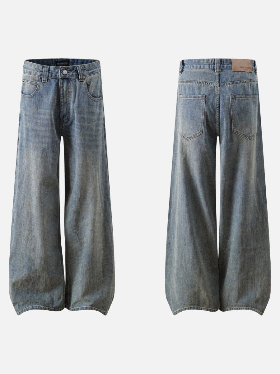 DAXUEN Baggy vintage wash denim jeans