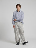 DAXUEN Wide-leg cargo pants with pockets — model photo