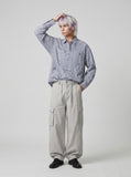 Baggy Wide-Leg Cargo Pants