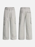 DAXUEN Wide-leg cargo pants with pockets