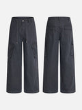 DAXUEN Wide-leg cargo pants with pockets