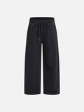 DAXUEN Loose-fitting wide-leg trousers in light grey and black