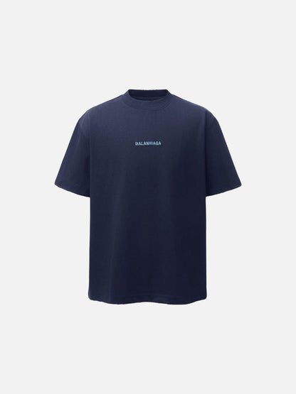 DAXUEN Oversized t-shirt with BALANHIAGA embroidery